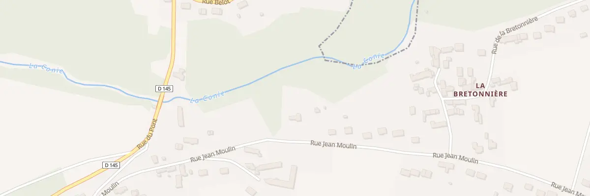 Plan du 25 Rue Jean Moulin à Donnemain-Saint-Mamès