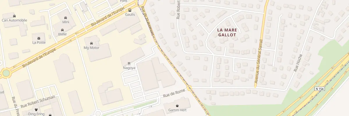 Plan du 85 Rue de Nuisement à Dreux