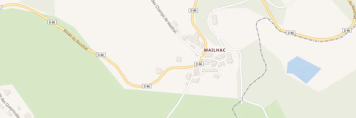 Plan du 5156 Mailhac à Lascaux
