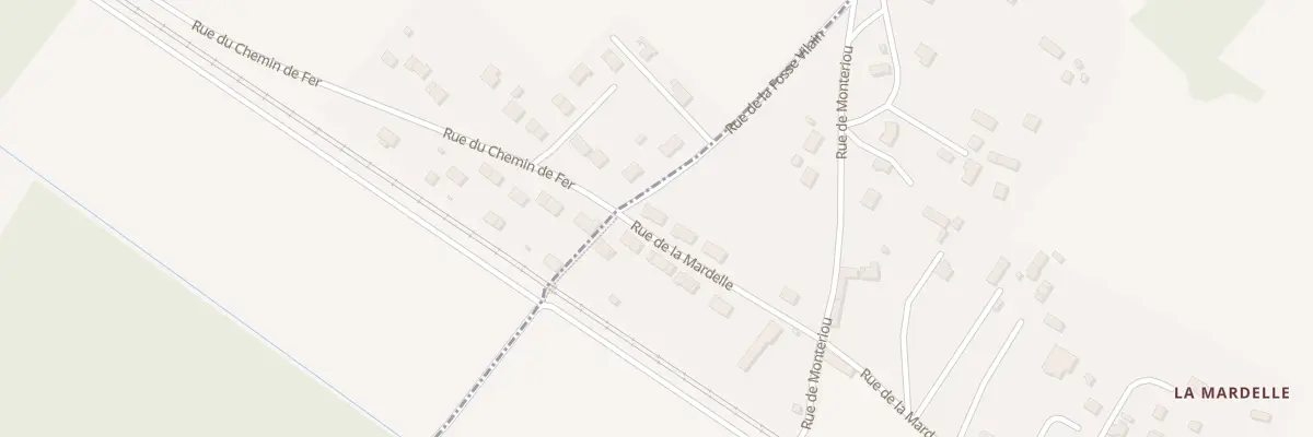 Plan du 92T Rue de la Mardelle à Noyers-sur-Cher
