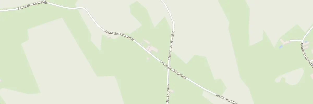 Plan du 1090 Rte des Miquelets à Masclat