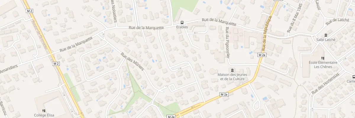 Plan du 16 Rue des Érables à Beauzelle