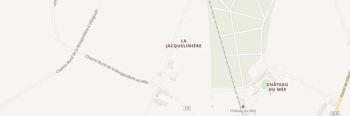 Plan du 5194 La Jacqueliniere à Villegouin