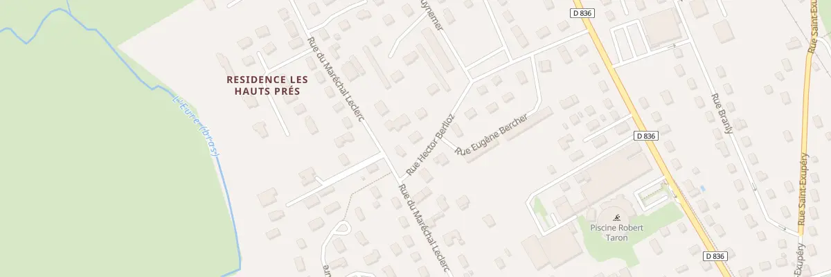 Plan du 1 Rue Hector Berlioz à Pacy-sur-Eure