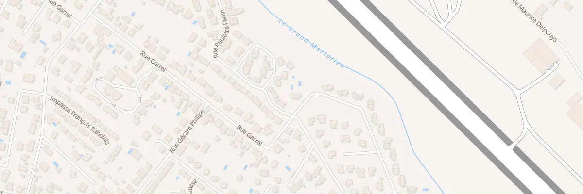Plan du 1 Rue Léon Blum à Montauban