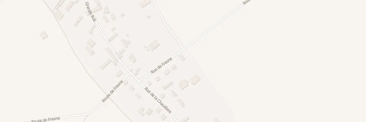 Plan du 9 Rte de Fresnes à Cuverville