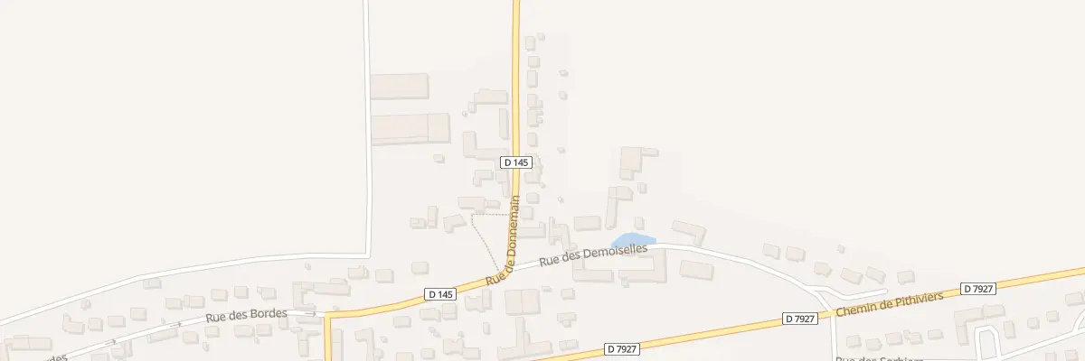 Plan du 15 Rue de Donnemain à Jallans