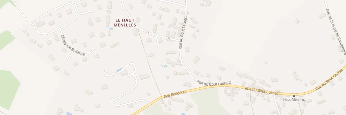 Plan du 5 Rue du Bout Laurent à Ménilles
