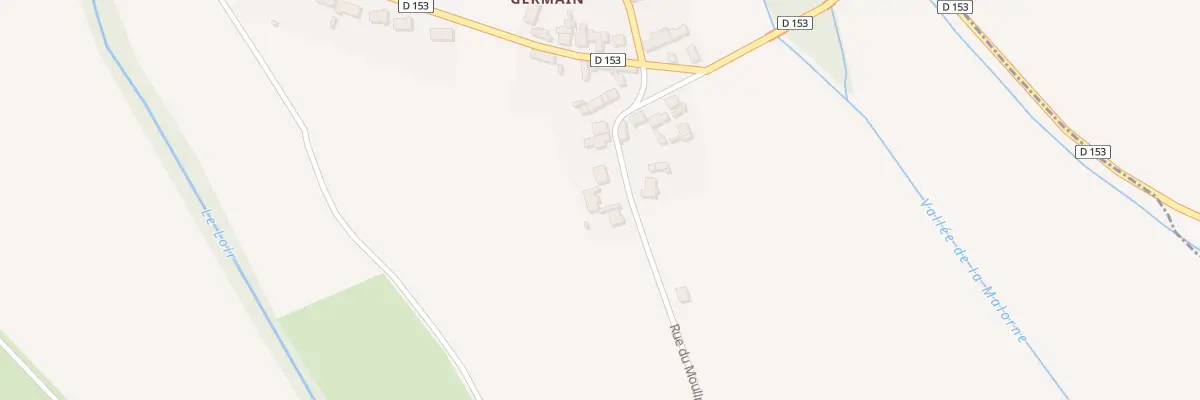 Plan du 6 Rue du Moulin à Alluyes