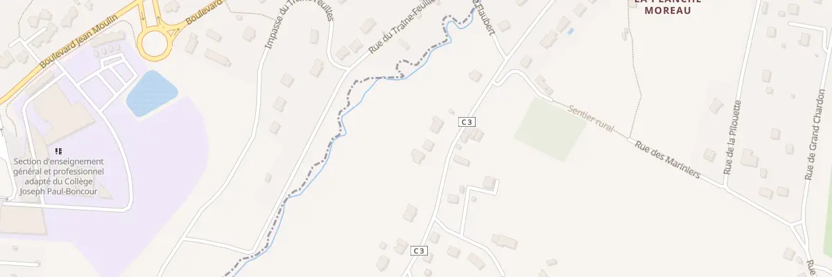 Plan du 726 Rte de Beauval à Seigy