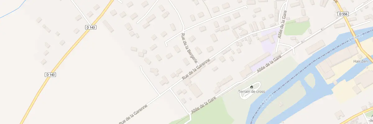Plan du 38 Rue de la Bergerie à Croth