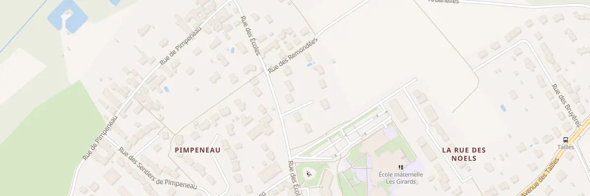 Plan du 16 Rue des Écoles à Vineuil