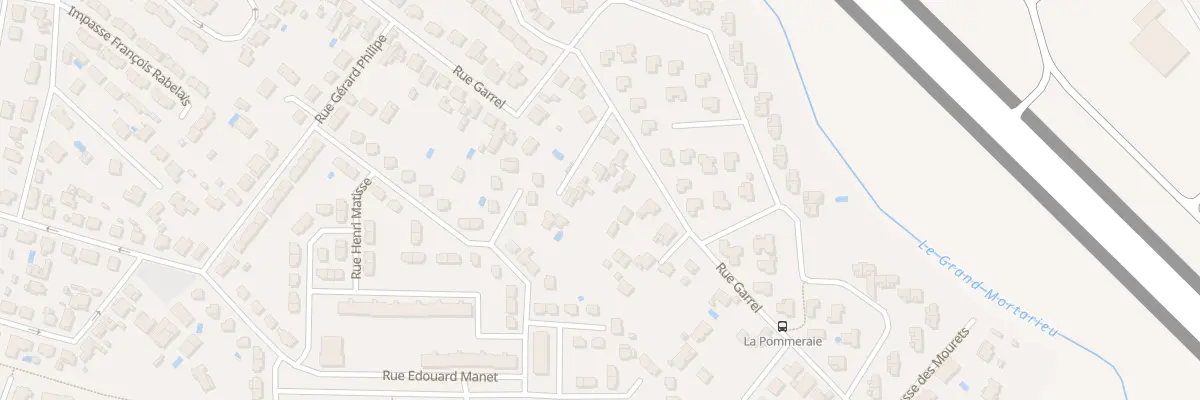 Plan du 812 Rue Garrel à Montauban