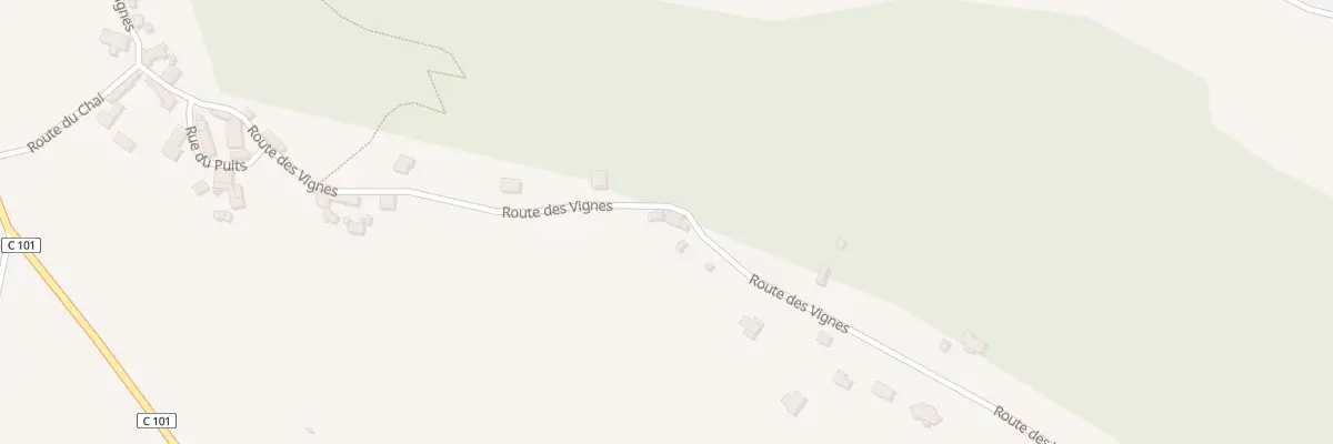 Plan du 600 Rte des Vignes à Nuzéjouls