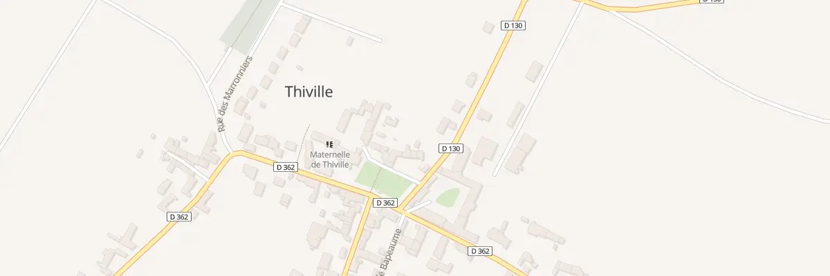 Plan du 35 Pl de l’Eglise à Thiville