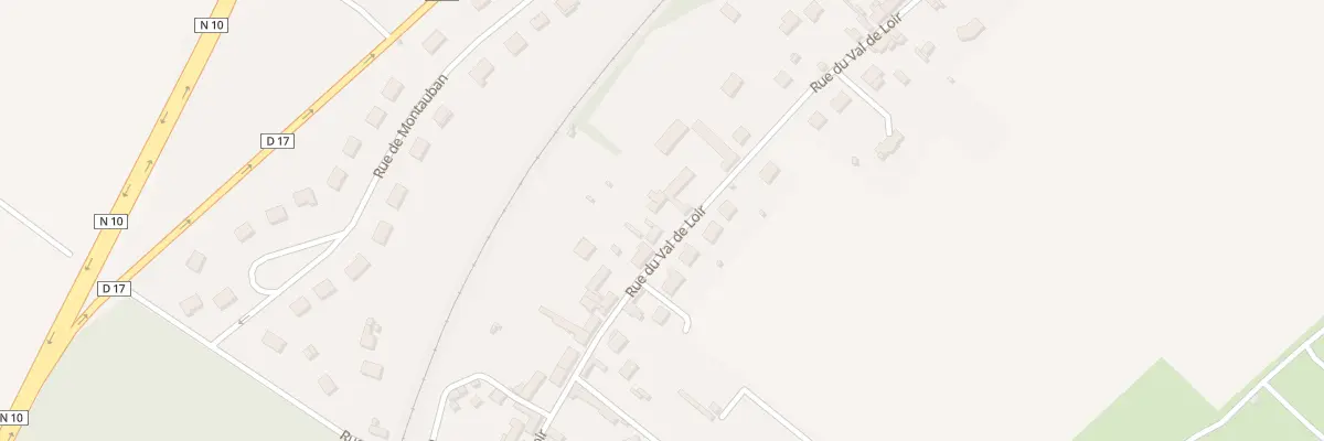 Plan du 50 Rue du Val de Loir à Bonneval