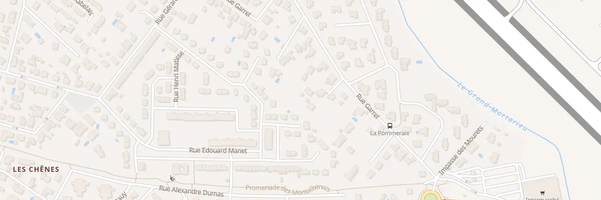 Plan du 880T Rue Garrel à Montauban
