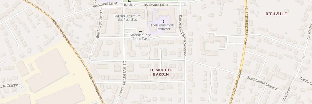 Plan du 17 Bd Condorcet à Dreux