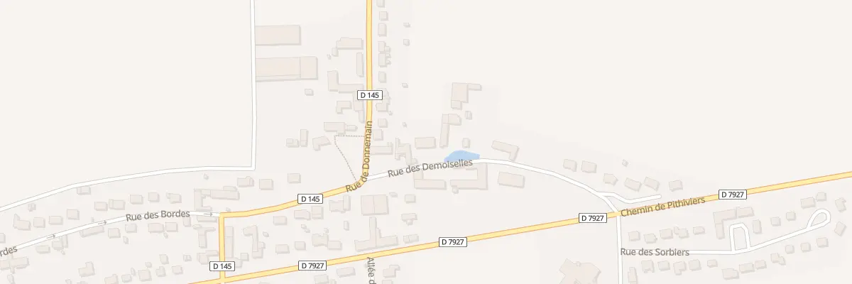 Plan du 6 Rue des Demoiselles à Jallans