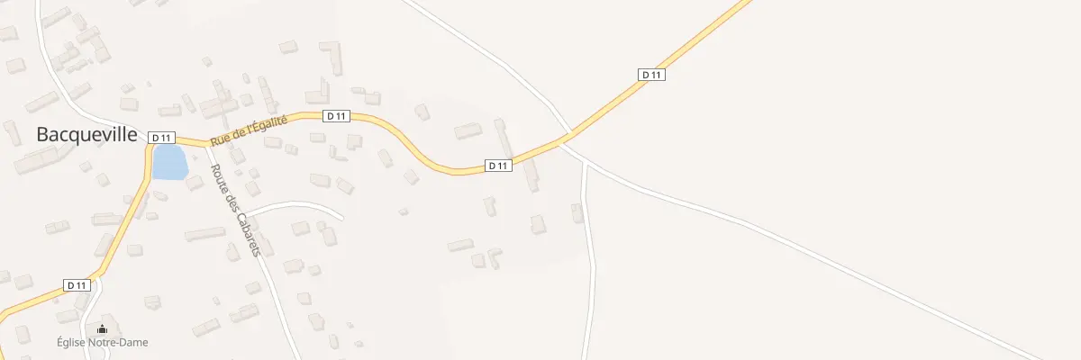 Plan du 3 Rue de l’Egalite à Bacqueville