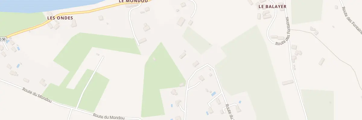 Plan du 869 Rte du Mondou à Saint-Julien-de-Lampon