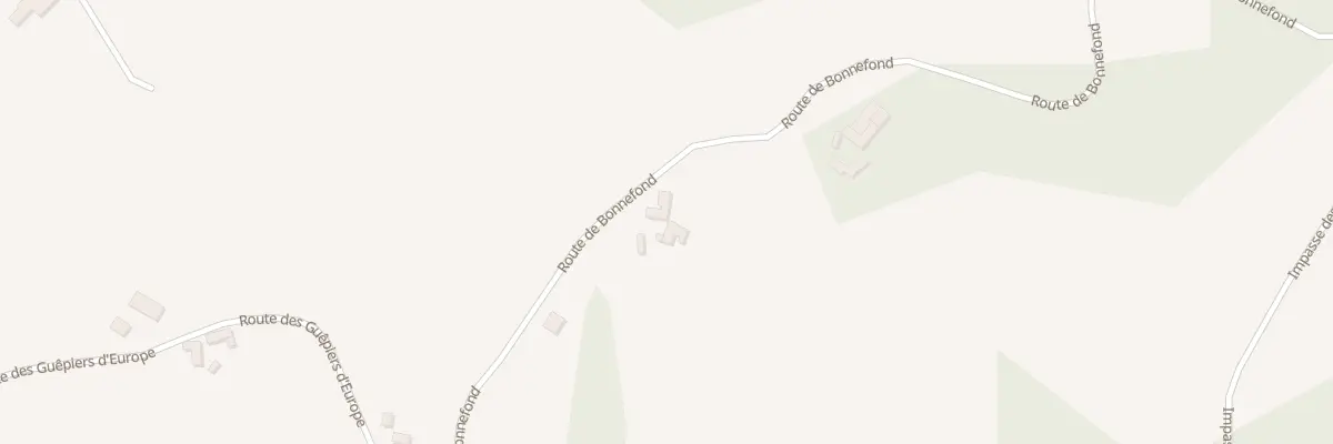 Plan du 2581 Rte De Bonnefond à Yssandon