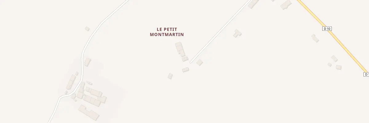 Plan du 4 Le Petit Montmartin à Roussines