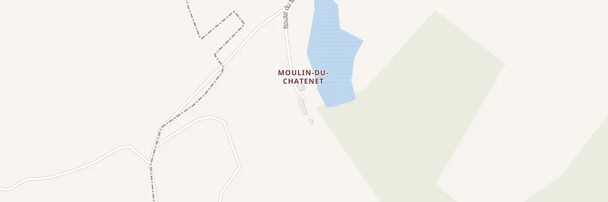 Plan du 721 Rte du Moulin du Chatenet à Meuzac
