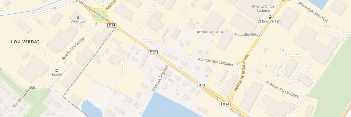 Plan du 31 Av des Cerisiers à Portet-sur-Garonne
