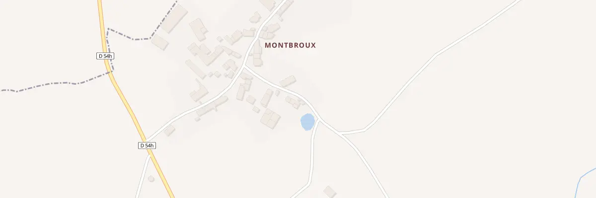 Plan du 5177 Montbroux à Roussines