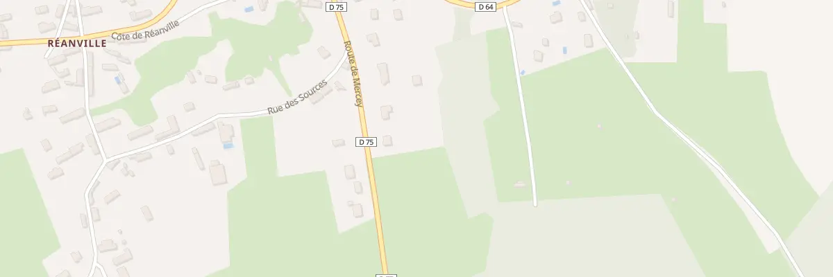 Plan du 23 Rte de Mercey à La Chapelle-Longueville
