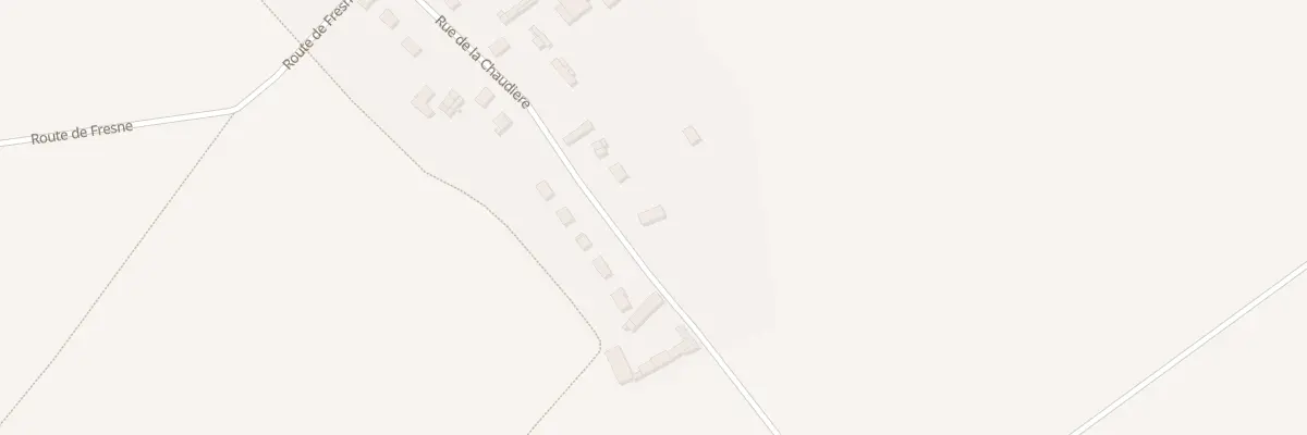 Plan du 11 Rue de la Chaudiere à Cuverville