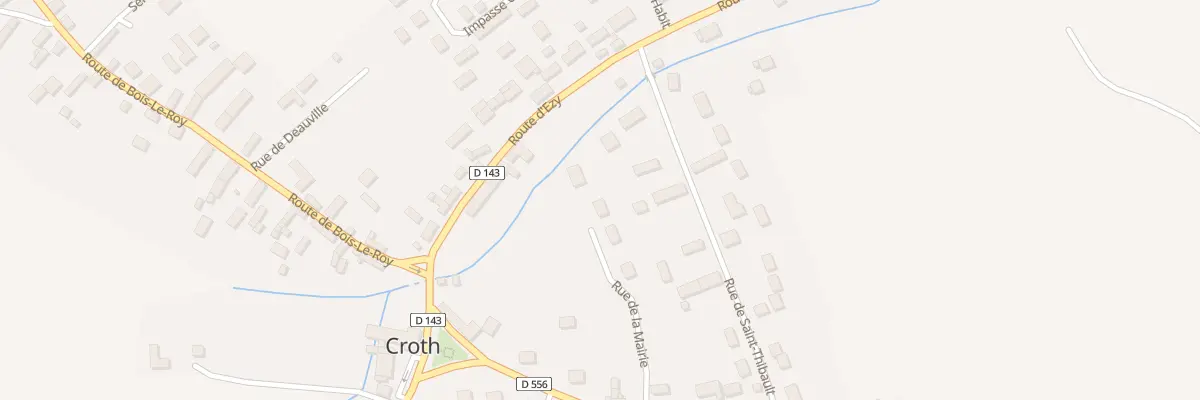 Plan du 7B Rue de la Mairie à Croth