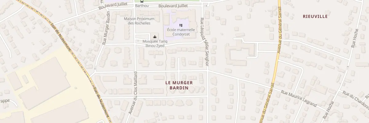 Plan du 23 Bd Condorcet à La Framboisière