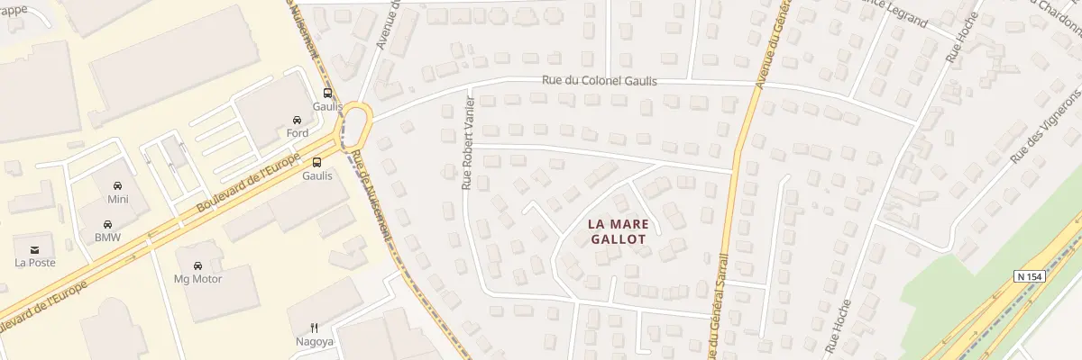Plan du 10 Rue Max Hurel à Dreux
