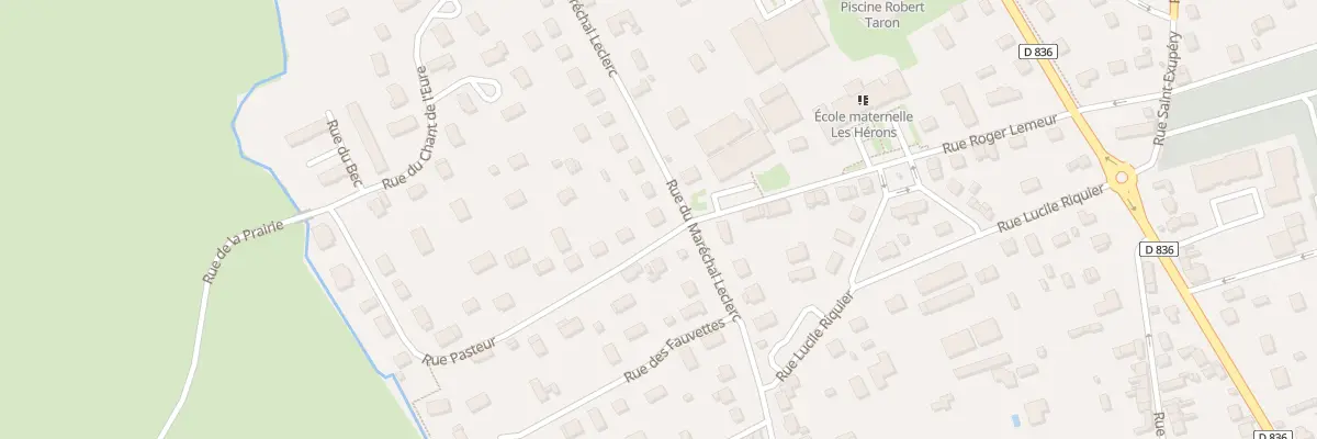 Plan du 1 Rue du Mal Leclerc à Pacy-sur-Eure