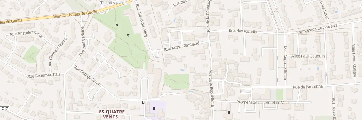 Plan du 29 Rue de la République à Vineuil