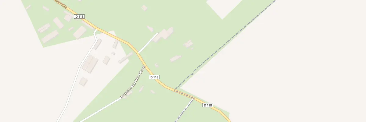 Plan du 374 Rte de Mathonville à Neufbosc