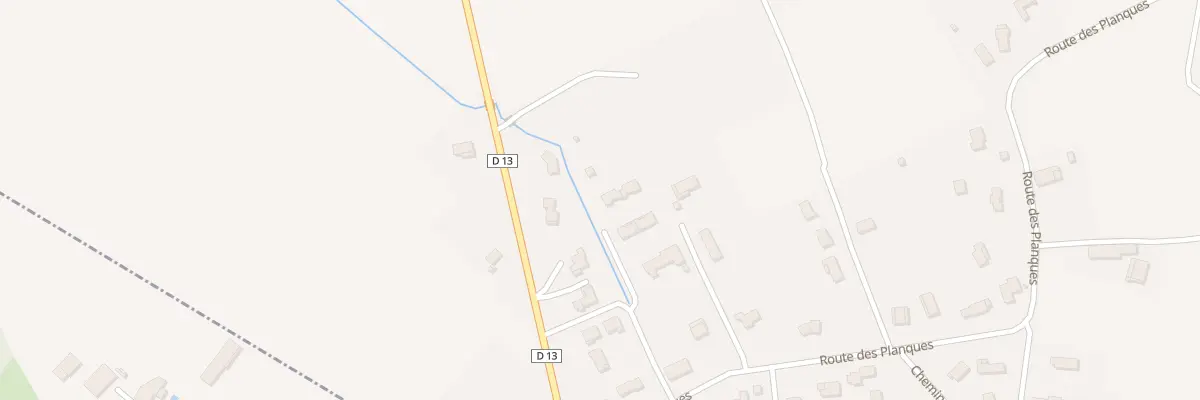 Plan du 3792 Rte de Planques à Orgueil