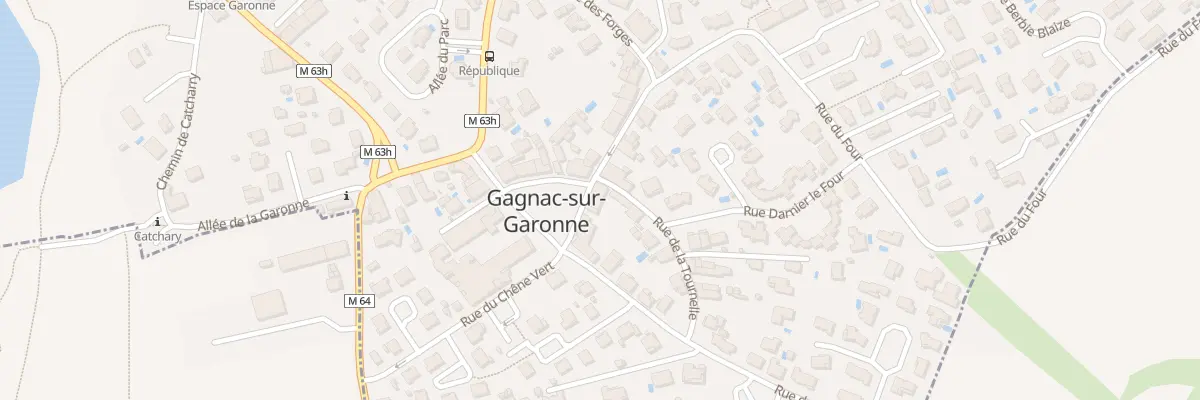 Plan du 2 Rue de la Tournelle à Gagnac-sur-Garonne