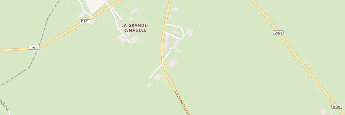 Plan du 5537 La Grande Renaudie à Lubersac