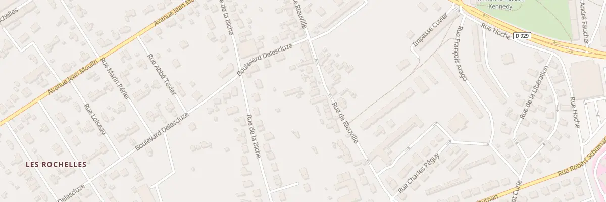 Plan du 60 Rue de Rieuville à Dreux