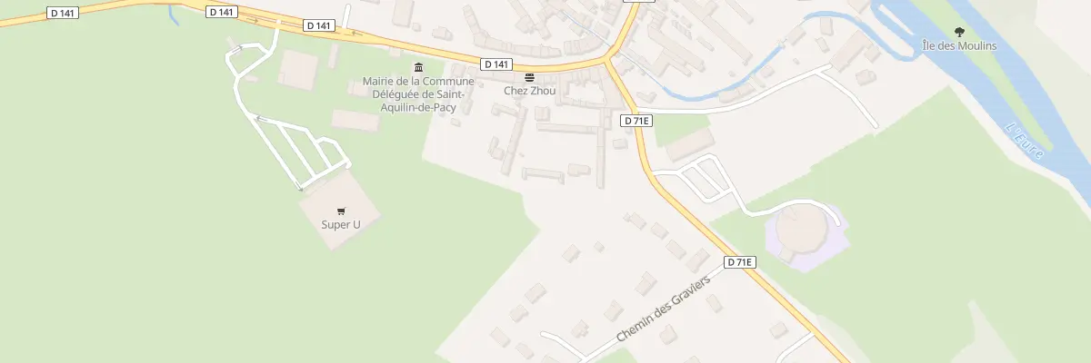 Plan du 57 Rue Marcel Moisson à Pacy-sur-Eure