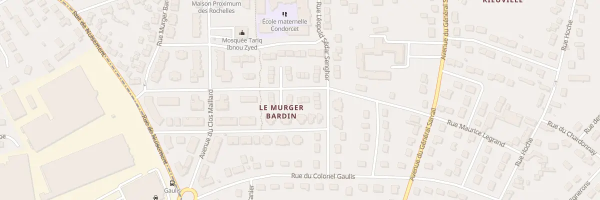 Plan du 34 Bd Condorcet à Dreux