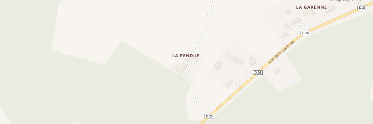 Plan du 5142 La Pendue aux Grands-Chézeaux