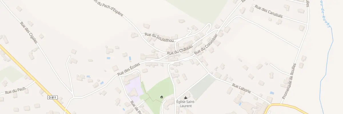 Plan du 5526F Rue des Ecoles à Espère