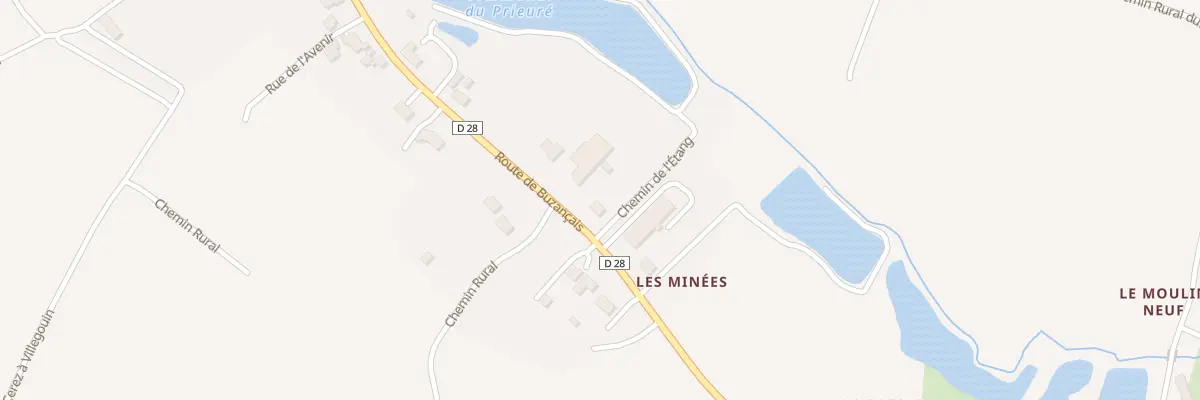 Plan du 11 Rte du Buzancais à Villegouin