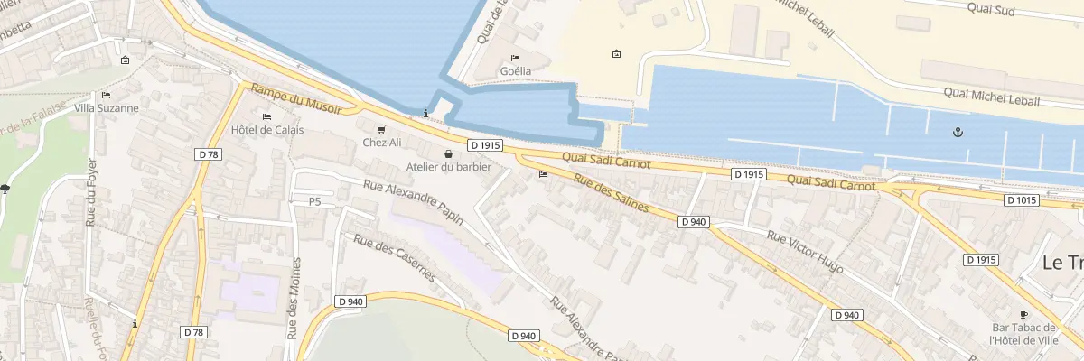 Plan du 2 Rue du Docteur Pépin au Tréport