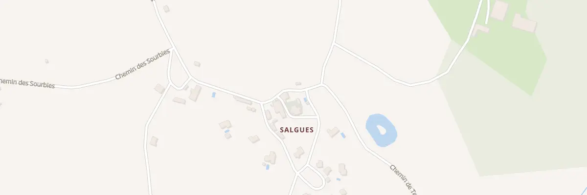Plan du 950 Che de Salgues à Labastide-Marnhac