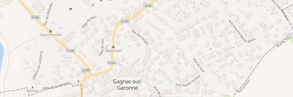 Plan du 3 Rue des Forges à Gagnac-sur-Garonne